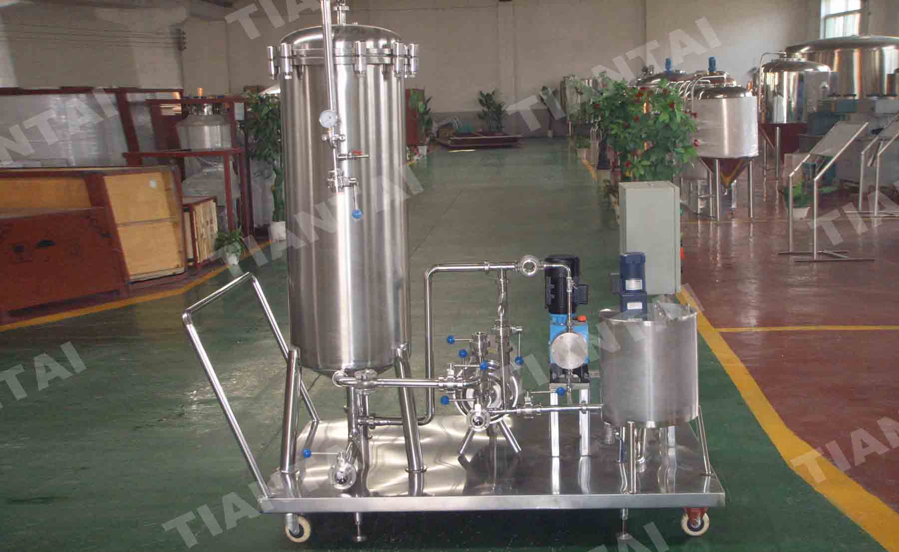 1000L/hr Candle type DE Filter